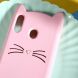 Силиконовый (TPU) чехол Deexe Cat 3D Series для Samsung Galaxy M20 (M205) - Pink. Фото 2 из 6