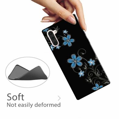 Силіконовий (TPU) чохол Deexe Life Style для Samsung Galaxy Note 10 - Beautiful Flowers