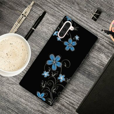 Силіконовий (TPU) чохол Deexe Life Style для Samsung Galaxy Note 10 - Beautiful Flowers