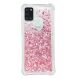 Силиконовый (TPU) чехол Deexe Liquid Glitter для Samsung Galaxy A21s (A217) - Pink. Фото 3 из 8
