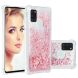 Силиконовый (TPU) чехол Deexe Liquid Glitter для Samsung Galaxy A21s (A217) - Pink. Фото 1 из 8