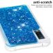 Силіконовий (TPU) чохол Deexe Liquid Glitter для Samsung Galaxy A7 2018 (A750) - Blue