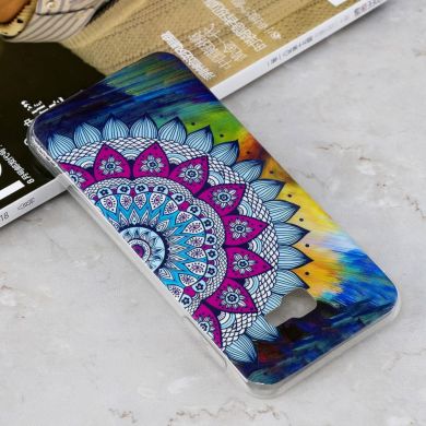 Силіконовий (TPU) чохол Deexe LumiCase для Samsung Galaxy J4+ (J415) - Flower Luminous TPU