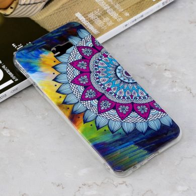 Силіконовий (TPU) чохол Deexe LumiCase для Samsung Galaxy J4+ (J415) - Flower Luminous TPU