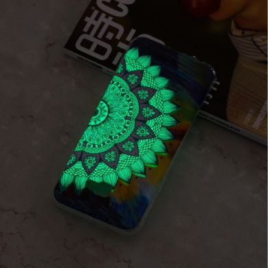 Силіконовий (TPU) чохол Deexe LumiCase для Samsung Galaxy J4+ (J415) - Flower Luminous TPU