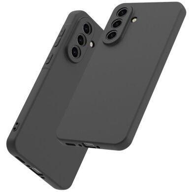 Силиконовый (TPU) чехол Deexe Matte Case для Samsung Galaxy A26 (A266) - Black