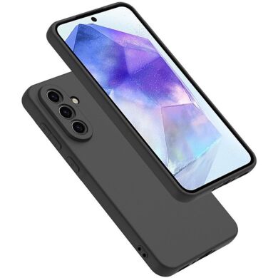 Силиконовый (TPU) чехол Deexe Matte Case для Samsung Galaxy A26 (A266) - Black