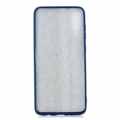Силіконовий (TPU) чохол Deexe Matte Case для Samsung Galaxy A70 (A705) - Dark Blue