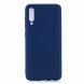 Силиконовый (TPU) чехол Deexe Matte Case для Samsung Galaxy A70 (A705) - Dark Blue. Фото 1 из 4