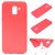 Силиконовый (TPU) чехол Deexe Matte Case для Samsung Galaxy J6 2018 (J600) - Red