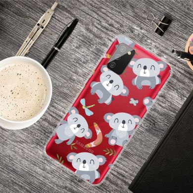 Силіконовий (TPU) чохол Deexe Pretty Glossy для Samsung Galaxy A02s (A025) - Koala