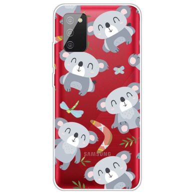 Силіконовий (TPU) чохол Deexe Pretty Glossy для Samsung Galaxy A02s (A025) - Koala