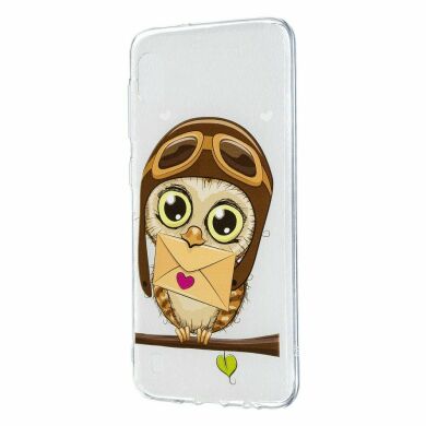 Силіконовий (TPU) чохол Deexe Pretty Glossy для Samsung Galaxy A10 (A105) - Owl