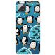 Силиконовый (TPU) чехол Deexe Pretty Glossy для Samsung Galaxy A12 (A125) / A12 Nacho (A127) / M12 (M127) - Penguins. Фото 1 из 4