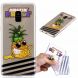 Силиконовый (TPU) чехол Deexe Pretty Glossy для Samsung Galaxy A8+ (A730) - Pineapple. Фото 1 из 5