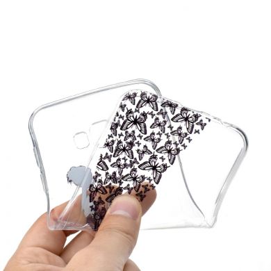 Силіконовий (TPU) чохол Deexe Pretty Glossy для Samsung Galaxy J4+ (J415) - Butterfly Girl