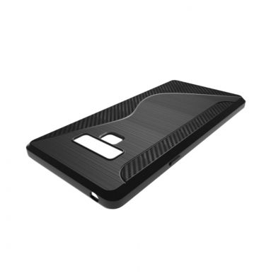 Силиконовый (TPU) чехол Deexe S Line для Samsung Galaxy Note 9 (N960) - Black