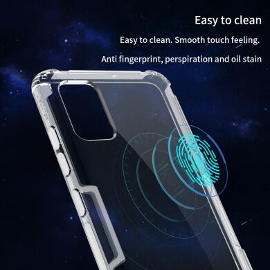 Силіконовий (TPU) чохол NILLKIN Nature для Samsung Galaxy A51 (А515) - White