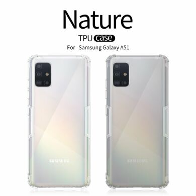 Силиконовый чехол NILLKIN Nature Max для Samsung Galaxy A51 (А515) - Grey