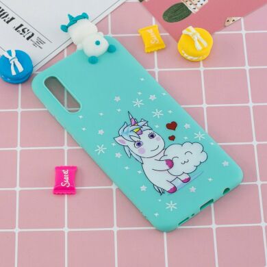 Силіконовий (TPU) чохол UniCase 3D Pattern для Samsung Galaxy A50 (A505) / A30s (A307) / A50s (A507), Unicorn