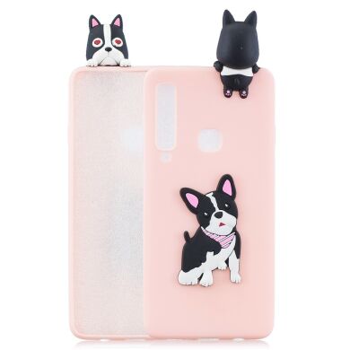 Силиконовый (TPU) чехол UniCase 3D Pattern для Samsung Galaxy A9 2018 (A920) - Dog