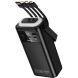 Внешний аккумулятор Hoco EJ65 High 22.5W + PD20W (30000mAh) + кабель MicroUSB + Type-C + Lightning + USB - Black. Фото 2 из 6
