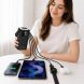 Внешний аккумулятор Hoco EJ65 High 22.5W + PD20W (30000mAh) + кабель MicroUSB + Type-C + Lightning + USB - Black. Фото 6 из 6