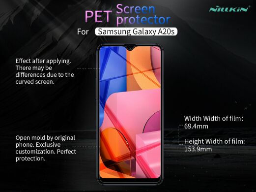 Защитная пленка NILLKIN Crystal для Samsung Galaxy A20s (A207)