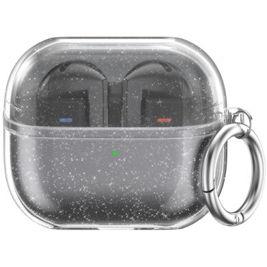Защитный чехол AHASTYLE WG162 для Samsung Galaxy Buds 3 / Buds 3 Pro - Transparent / Glitter