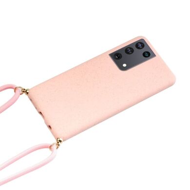 Захисний чохол Deexe Astra Case для Samsung Galaxy S21 Ultra (G998) - Pink