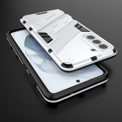 Защитный чехол Deexe Bibercas для Samsung Galaxy S21 FE (G990) - White