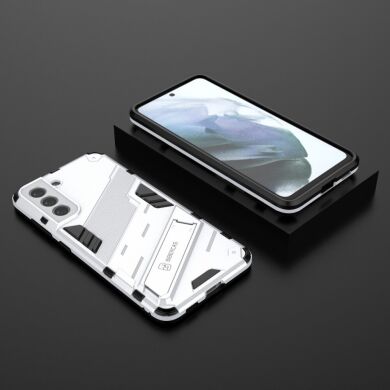 Защитный чехол Deexe Bibercas для Samsung Galaxy S21 FE (G990) - White