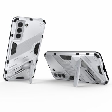Защитный чехол Deexe Bibercas для Samsung Galaxy S21 FE (G990) - White