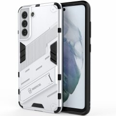 Защитный чехол Deexe Bibercas для Samsung Galaxy S21 FE (G990) - White