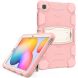 Защитный чехол Deexe Color Kickstand для Samsung Galaxy Tab S6 lite / S6 Lite (2022/2024) - Cherry Blossoms Pink. Фото 4 из 10