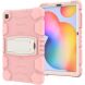 Защитный чехол Deexe Color Kickstand для Samsung Galaxy Tab S6 lite / S6 Lite (2022/2024) - Cherry Blossoms Pink. Фото 3 из 10
