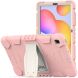 Защитный чехол Deexe Color Kickstand для Samsung Galaxy Tab S6 lite / S6 Lite (2022/2024) - Cherry Blossoms Pink. Фото 2 из 10