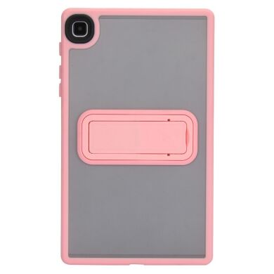 Защитный чехол Deexe Crystal Kickstand для Samsung Galaxy Tab A7 Lite (T220/T225) - Pink