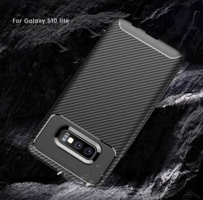 Защитный чехол Deexe Fusion для Samsung Galaxy S10e (G970) - Blue