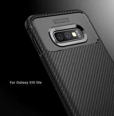 Защитный чехол Deexe Fusion для Samsung Galaxy S10e (G970) - Coffee