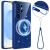 Защитный чехол Deexe Glitter Case with MagSafe для Samsung Galaxy S26 Ultra (S948) - Blue