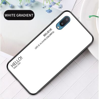 Захисний чохол Deexe Gradient Color для Samsung Galaxy A02 (A022) - White