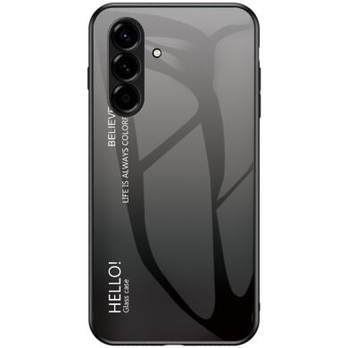 Захисний чохол Deexe Gradient Color для Samsung Galaxy A37 (A376) - Black / Grey