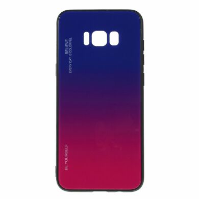 Защитный чехол Deexe Gradient Color для Samsung Galaxy S8 Plus (G955) - Blue / Rose