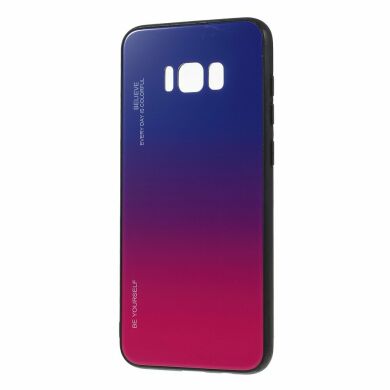 Защитный чехол Deexe Gradient Color для Samsung Galaxy S8 Plus (G955) - Blue / Rose