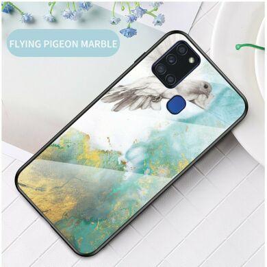 Защитный чехол Deexe Gradient Pattern для Samsung Galaxy A21s (A217) - Flying Pigeon