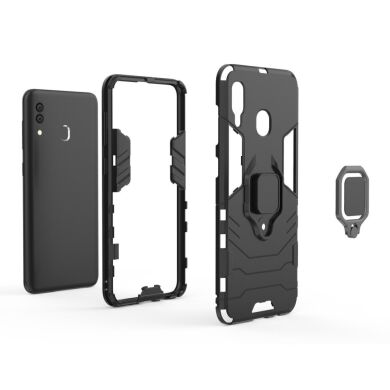 Захисний чохол Deexe Hybrid Case для Samsung Galaxy A30 (A305) / A20 (A205) - Black