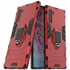 Защитный чехол Deexe Hybrid Case для Samsung Galaxy Note 10 (N970) - Red