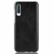 Защитный чехол Deexe Leather Back Cover для Samsung Galaxy A70 (A705) - Black. Фото 2 из 5
