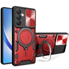 Защитный чехол Deexe Magnetic Space для Samsung Galaxy A34 (A346) - Red